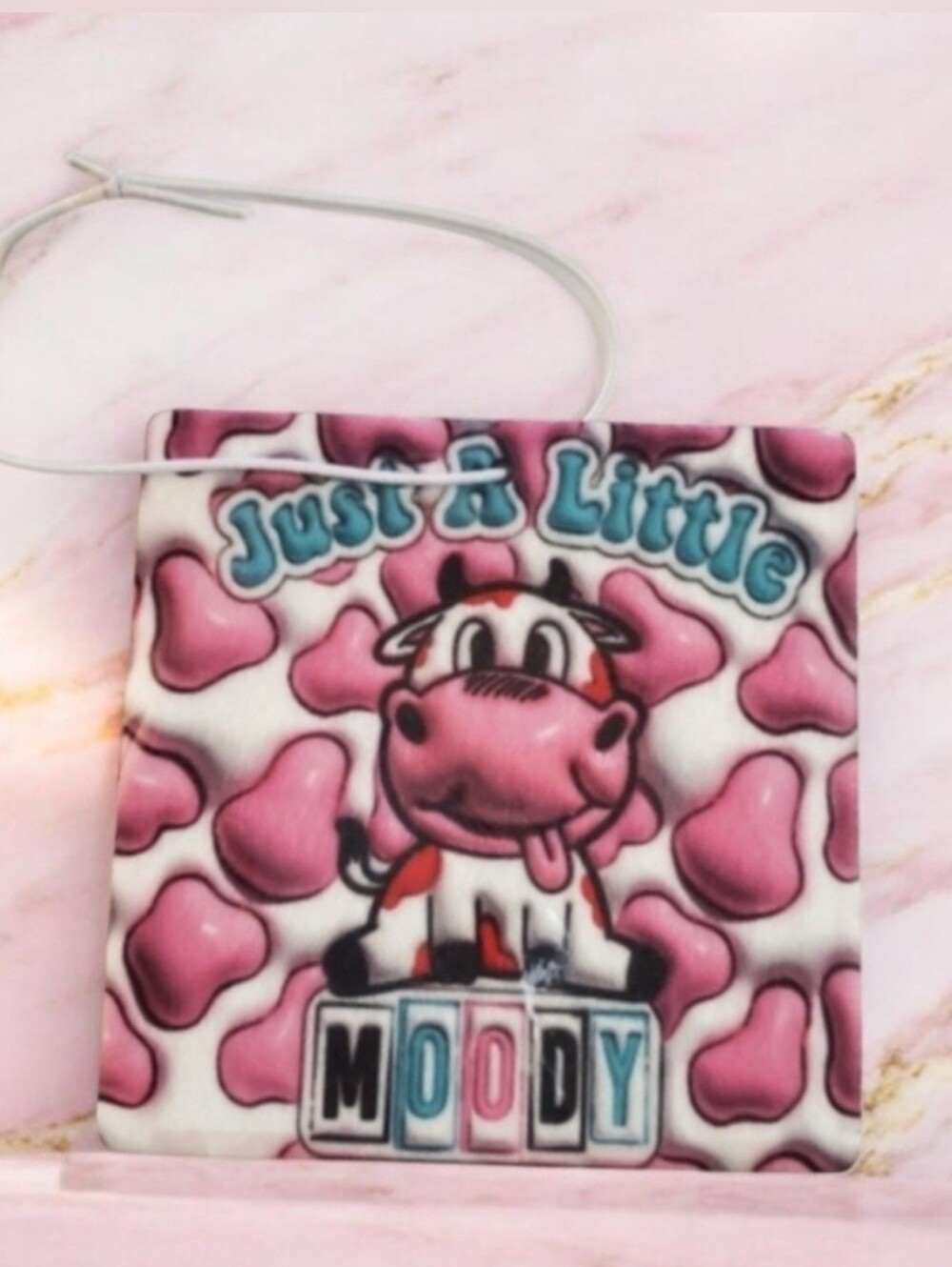 Just a little MOODY Cow Air Freshener